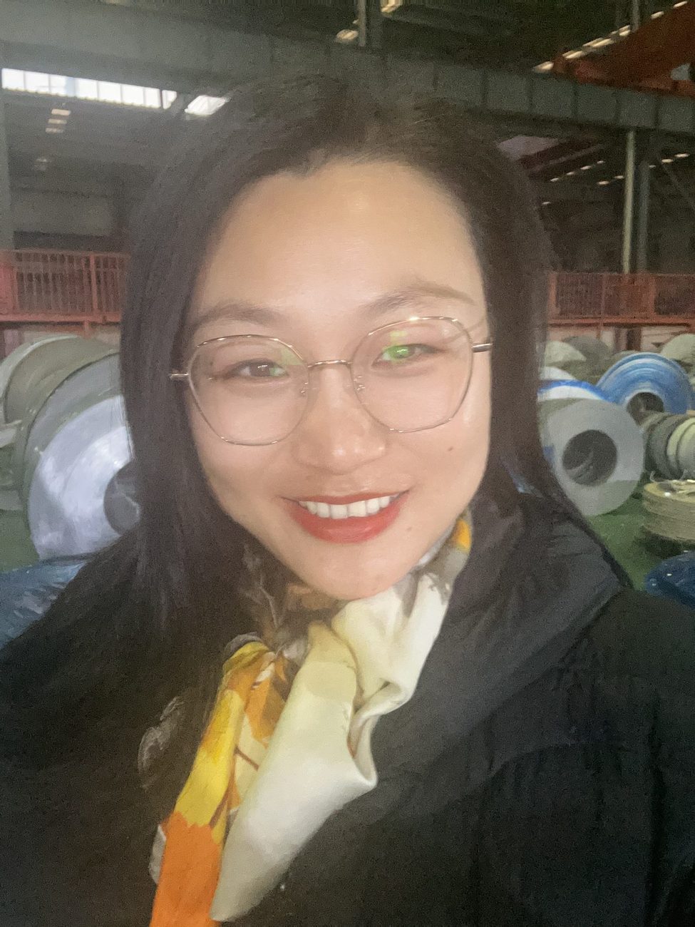无锡顺康旺贸易有限公司 304 油磨长丝钢带定制案例 现场实拍 5