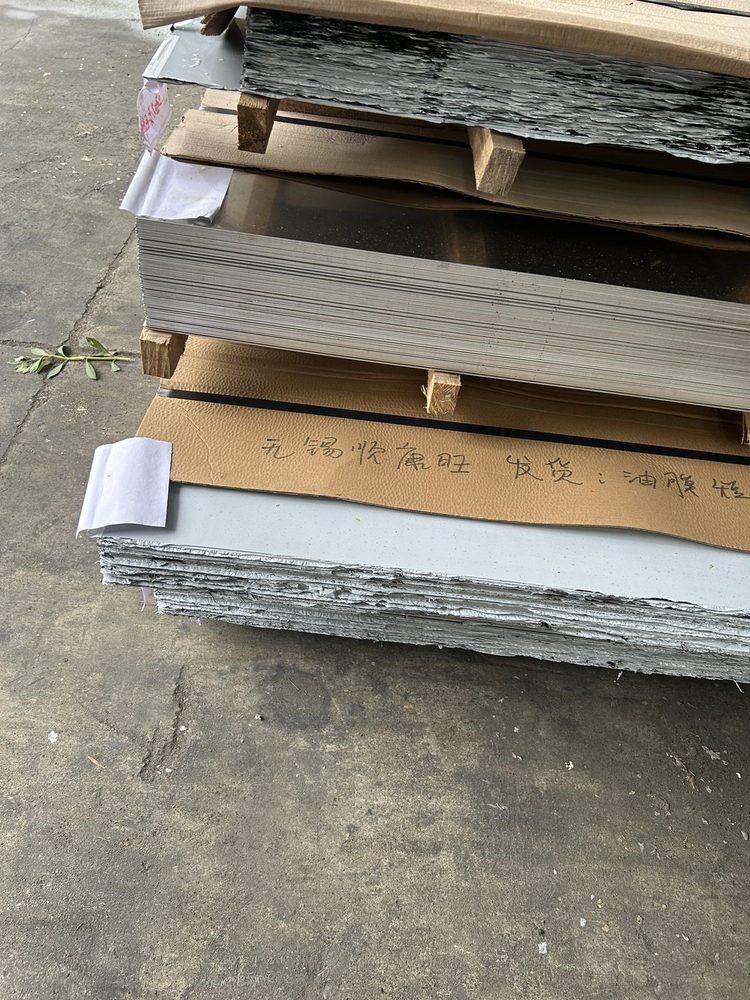 无锡顺康旺贸易有限公司 304 中厚板油磨短丝加工案例 现场实拍 34