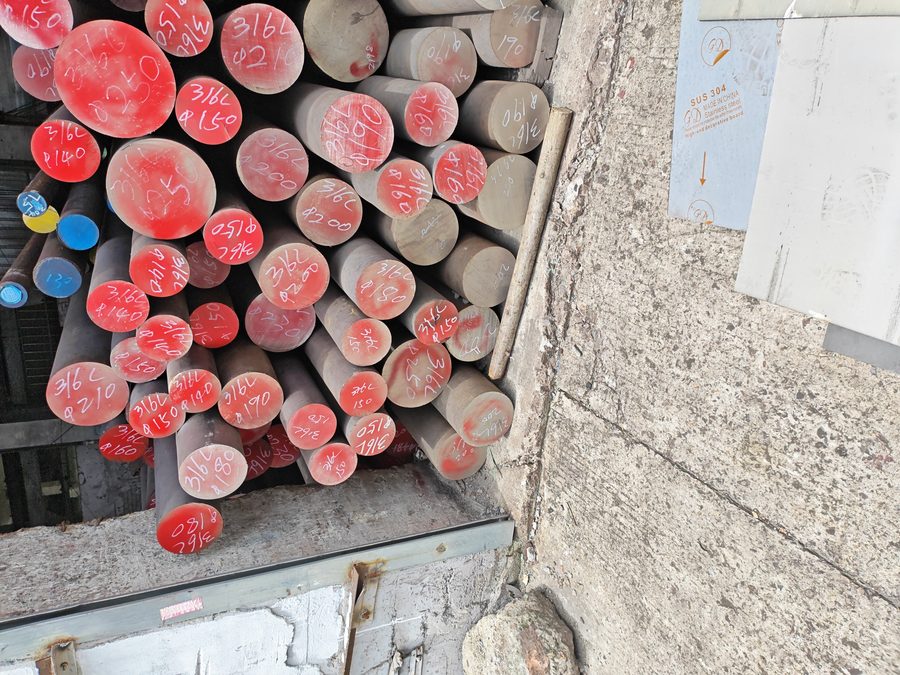 Φ230mm 316L 不锈钢圆钢 无锡顺康旺现货